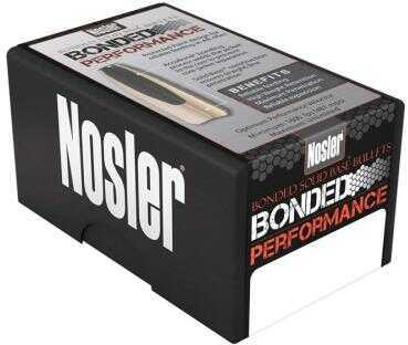 Nosler .224 Caliber 64 Grains Bonded Protected Point Deer Hunting Bullets That Work In 1:14 Twist 100 Per Box 38135
